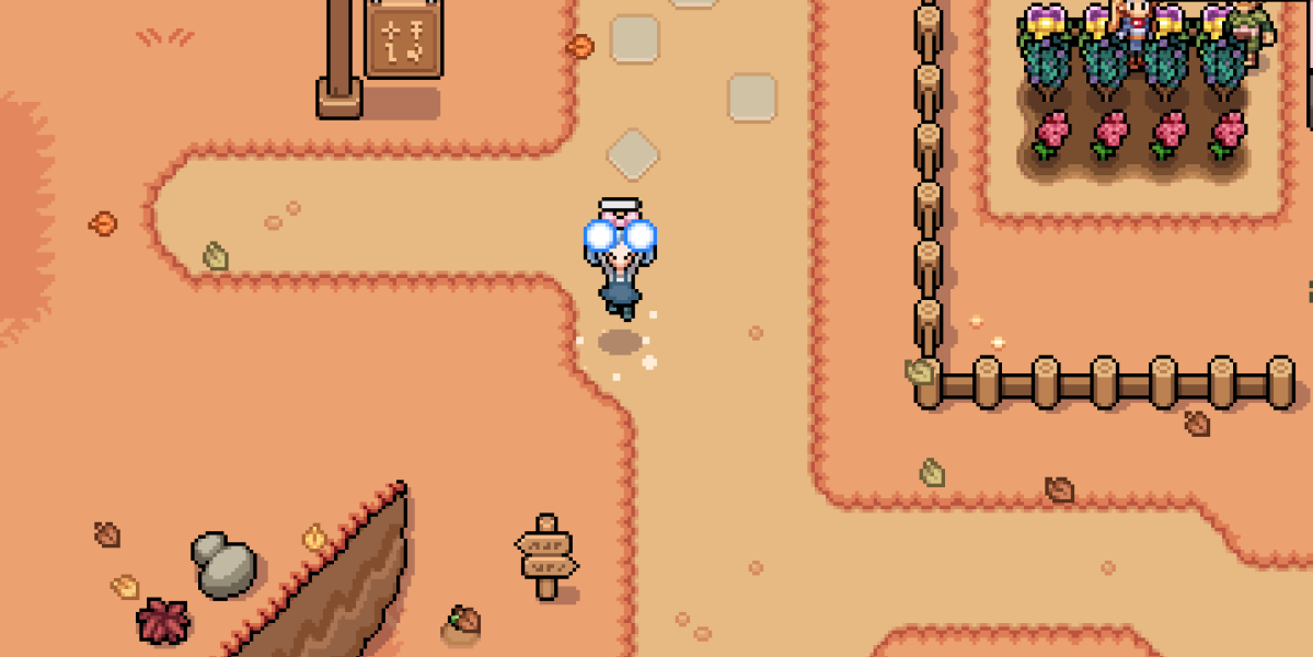 Casting a spell in Fields of Mistria