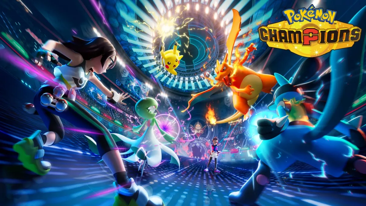 Key art of Pokemon Champions