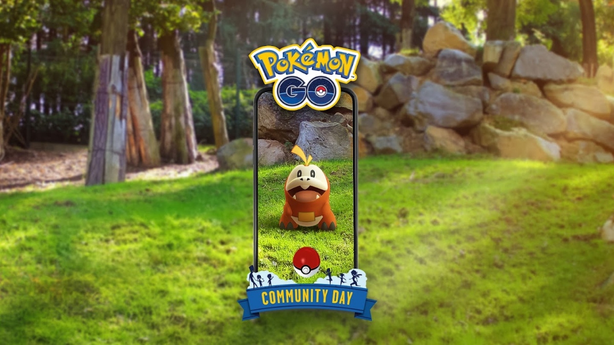 Pokemon GO key art for the Fuecoco Communtiy Day