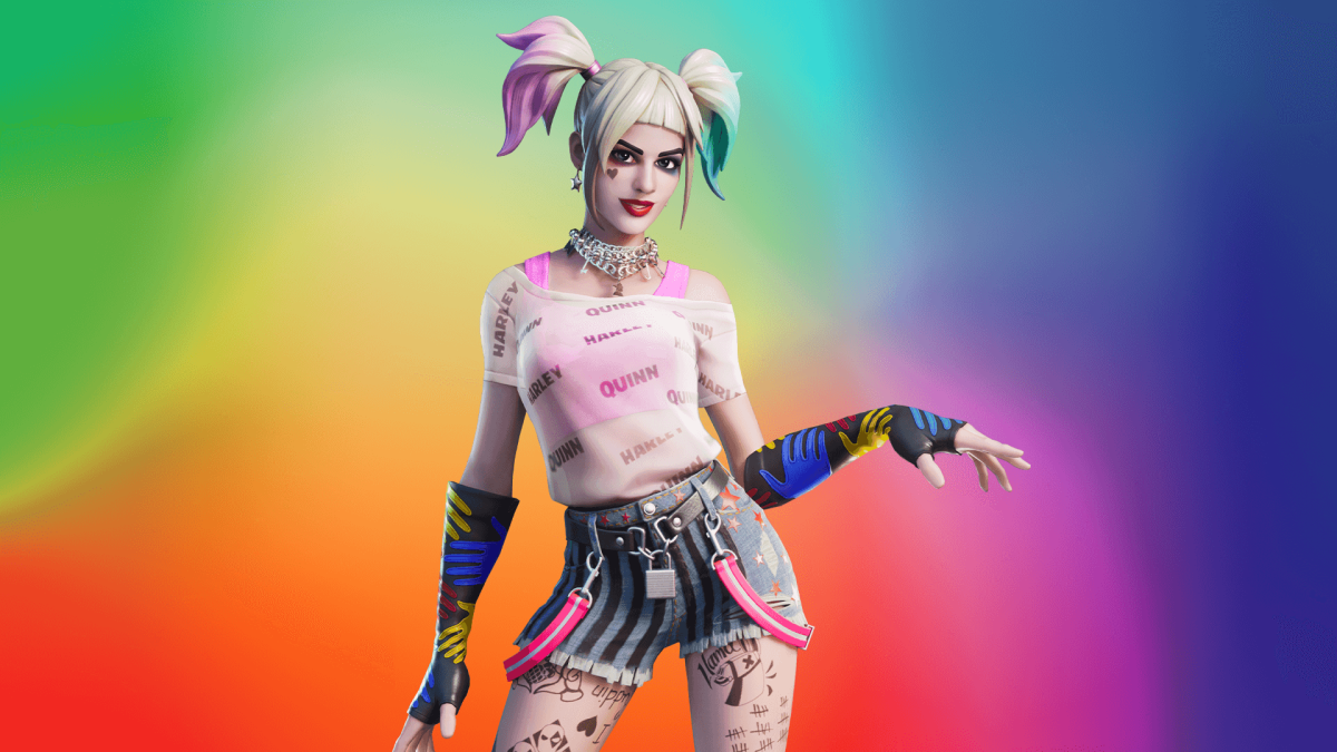 Harley Quinn in Fortnite.